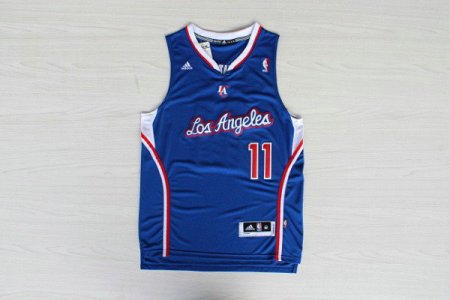 Maillot De Basket Los Angeles Clippers Jamal Crawford 11 Tissus Sportif Fans Edition Bleu